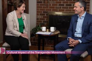 Mary Hasson and Ryan Anderson talk together in Episode 1.