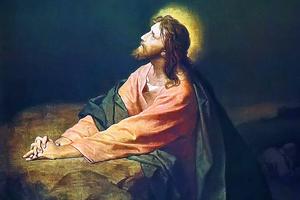 Heinrich Hofmann, “Christ in Gethsemane,” 1886