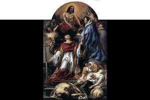 Jacob Jordaens, “St. Charles Cares for the Plague Victims of Milan,” 1655
