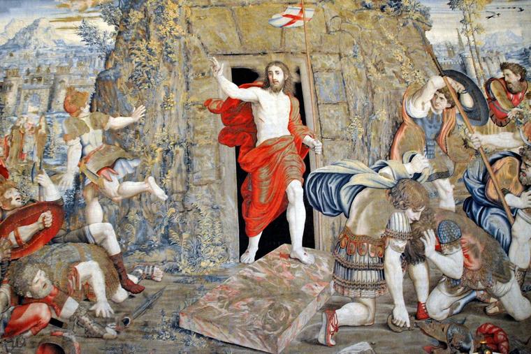 “The Resurrection of Our Lord,” Tapestry, 1524-1531