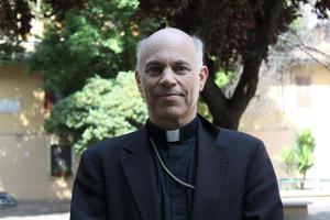 Archbishop Salvatore J. Cordileone of San Francisco, before the Monstrance in Eucharistic Adoration in 2021. Archbishop Salvatore J. Cordileone of San Francisco, before the Monstrance in Eucharistic Adoration in 2021.