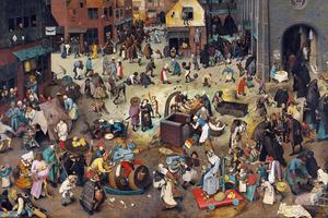 Pieter Bruegel the Elder, “The Fight Between Carnival and Lent,” 1559 Pieter Bruegel the Elder, “The Fight Between Carnival and Lent,” 1559