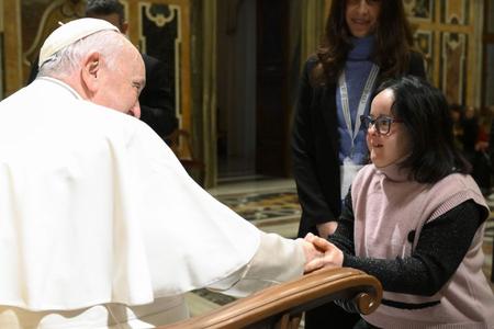 Pope Francis celebrates the International Day of Disabled Persons at the Vatican on Dec. 3. Pope Francis celebrates the International Day of Disabled Persons at the Vatican on Dec. 3.