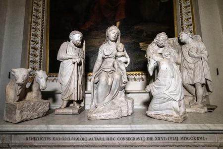 First Known Nativity Scene Figurines Are on Display in Rome First Known Nativity Scene Figurines Are on Display in Rome