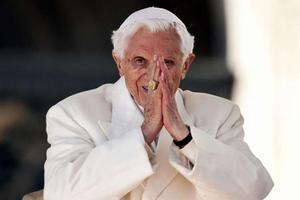 Benedict XVI holds his final general audience, Feb. 27, 2013.