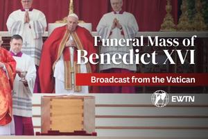 Watch EWTN's coverage of the funeral Mass for Pope Emeritus Benedict XVI.