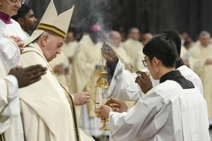 Mass for the Solemnity of the Epiphany in St. Peter’s Basilica on Jan. 6, 2023.