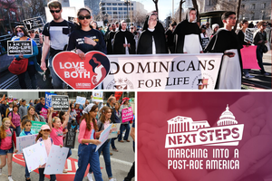Clockwise from top: Dominicans march for life in San Francisco in 2022, as the national March for Life looks ahead to ‘Next Steps’ and pro-lifers gather at the Texas Rally for Life. Clockwise from top: Dominicans march for life in San Francisco in 2022, as the national March for Life looks ahead to ‘Next Steps’ and pro-lifers gather at the Texas Rally for Life.