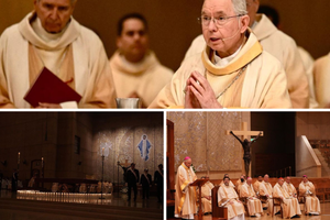 Archbishop José Gomez celebrates Mass for the unborn Jan. 21. Archbishop José Gomez celebrates Mass for the unborn Jan. 21.