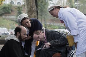 The documentary "Lourdes," showing in theaters on Feb. 8 and 9, follows the experiences of sick and disabled pilgrims who often seek consolation rather than cures. The documentary "Lourdes," showing in theaters on Feb. 8 and 9, follows the experiences of sick and disabled pilgrims who often seek consolation rather than cures.