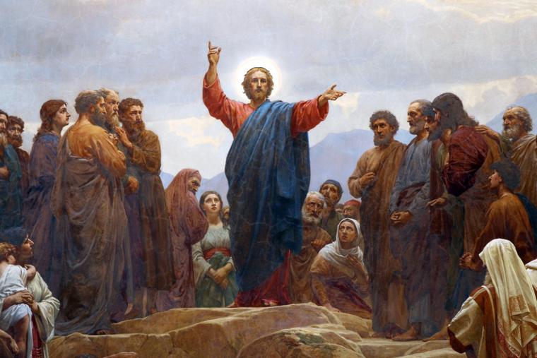 Henrik Olrik (1830-1890), “The Sermon on the Mount”