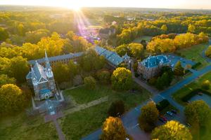 Belmont Abbey College is a Catholic liberal arts college in Belmont, North Carolina, about 20 miles west of Charlotte.