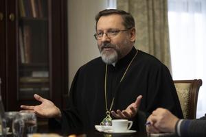 Major Archbishop Sviatoslav Shevchuk, leader of the Ukrainian Greek Catholic Church, on Dec. 9, 2022