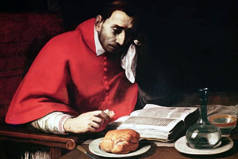 Daniele Crespi (1598-1630), “The Supper of St. Charles Borromeo”