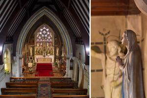 St. Mary’s Church was built in 1873 by Sir Francis Fortescue-Turville.