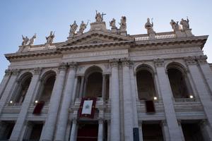 St. John Lateran is shown on the Solemnity of Corpus Christi in Rome on June 18, 2017.