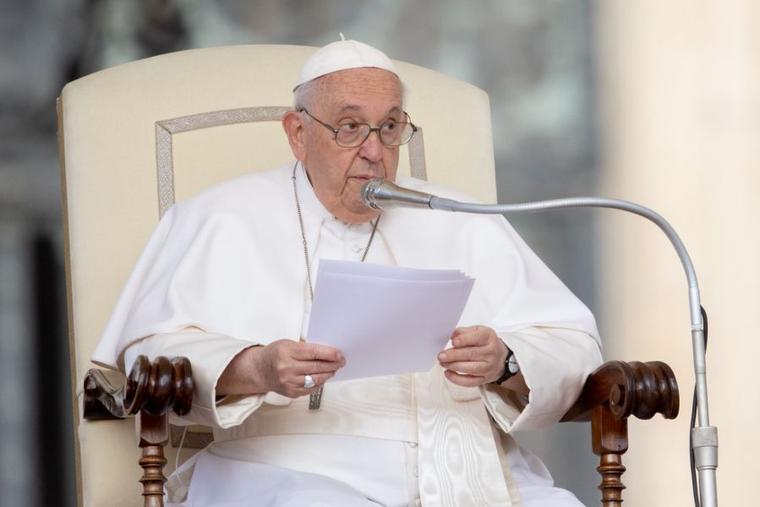 Pope Francis spoke about the Christian roots of Hungary during his general audience in St. Peter's Square on May 3, 2023.