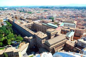 A view of Vatican City State.