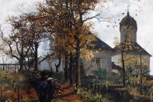 Albert Chmielowski, “Abandoned Parsonage,” 1888, National Museum, Warsaw, Poland