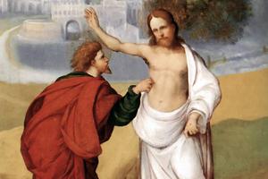 Ludovico Mazzolino, “The Incredulity of St. Thomas,” 1522