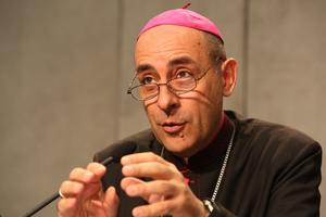 Archbishop Víctor Manuel Fernández, pictured here in 2014, is the archbishop of La Plata, Argentina. He will take up his new post as prefect of the Dicastery for the Doctrine of the Faith in September 2023.