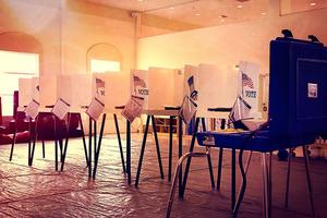 voting booths