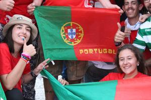 Portuguese youth share the joy of faith at World Youth Day Panama; their home country hosts this year. 