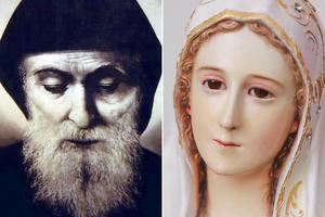 St. Charbel and Our Lady of Fatima