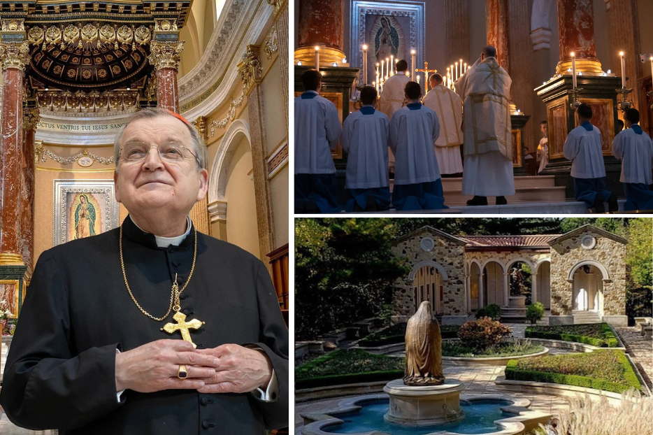 Cardinal Raymond Burke Guadalupe Shrine 