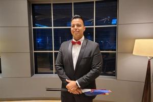 Miguel Flores, 30, a Knight of Columbus from North Carolina