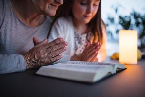 The faith-filled example of grandparents is important.