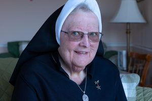 Sister Mary McCaffrey of the Sisters of St. Francis of the Neumann Communities