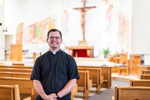 Father Joe Barron is among the first two Americans to join Pro Ecclesia Sancta, a religious institute founded in Lima, Peru. He was invited by Detroit Archbishop Allen H. Vigneron to found another home for the community in the Archdiocese of Detroit.