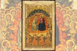 Niccolò di Buonaccorso, “Coronation of the Virgin,” ca. 1625