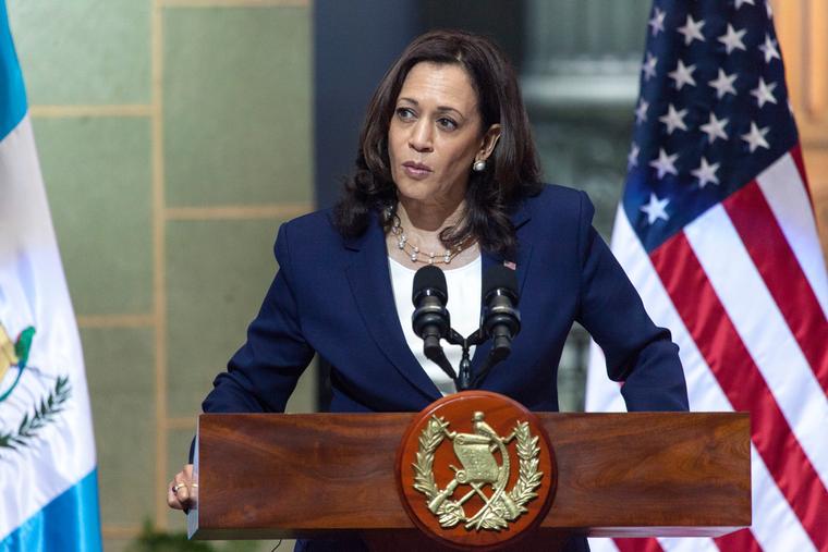 Vice President Kamala Harris in Guatemala City, Guatemala. 