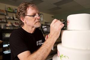 Cake artist Jack Phillips, owner of Masterpiece Cakeshop in Lakewood, Colorado