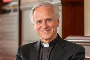 Father John Jenkins will step down after nearly two decades of service as the president of the University of Notre Dame at the end of the 2023-24 academic year. Father John Jenkins will step down after nearly two decades of service as the president of the University of Notre Dame at the end of the 2023-24 academic year.