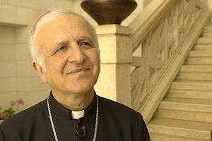 Bishop William Shomali, an auxiliary bishop of the Patriarchate of Jerusalem.