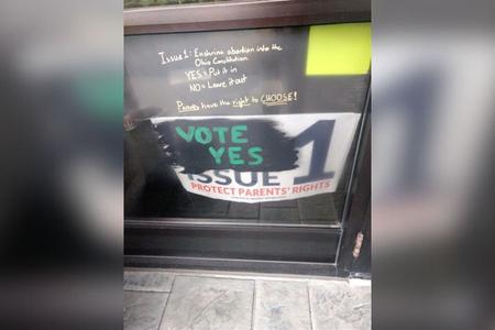 Pro-Abortion Vandals Target Ohio Catholic Churches and Schools Before Issue 1 Vote