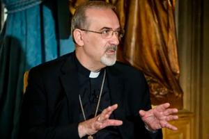 Cardinal Pierbattista Pizzaballa, Latin patriarch of Jerusalem.