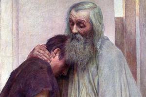 Eugène Burnand, “Return of the Prodigal Son,” 1900
