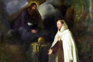 Jacob van Oost the Younger, “The Vision of St. John of the Cross,” ca. 1675-1700