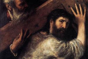“Christ Carrying the Cross” by Titian (1490–1576).