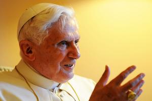 Pope Benedict XVI on May 11, 2010.