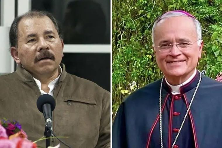 Daniel Ortega/Bishop Silvio Báez.