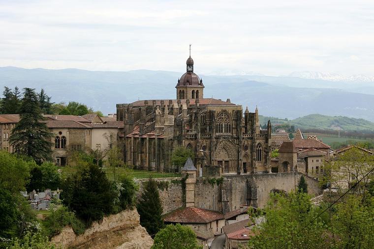 Saint Antoine l'Abbaye in Isère, France.