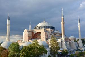 President Recep Erdogan in 2020 converted the former Byzantine church, the Hagia Sophia, back into a mosque.