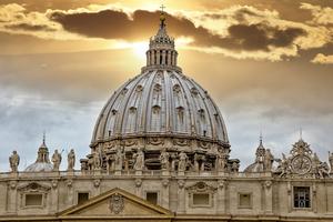 The dome of St. Peter’s Basilica