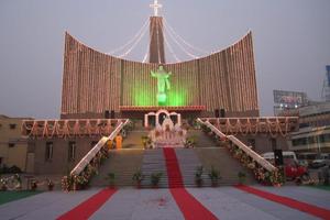 Father Dominic Pinto of the Diocese of Lucknow in Agra, India (cathedral school of Lucknow pictured above), was arrested for violation of the state's anti-conversion law.