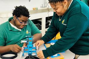 St. Patrick Academy offers a Christ-centered education in Providence, Rhode Island.